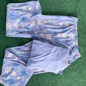 Blue winter pajama set!